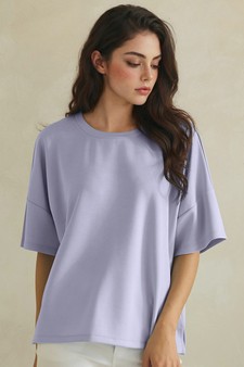 ETA 04/24/26 The Everyday Thin Modal Scuba Short Sleeve Top