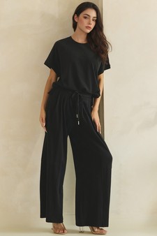ETA 05/22/26 - Relaxed Crew Neck Raglan Style Short Sleeve Top style 5