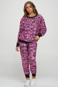 Women's Something Wild Loungewear Set style 4