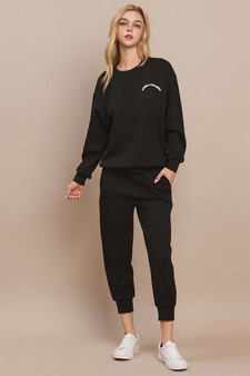 Women's Strong & Courageous Ultra Comfy Pullover Sweatshirt (Open Pack) style 4