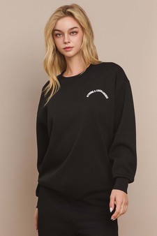 Women's Strong & Courageous Ultra Comfy Pullover Sweatshirt (Open Pack) style 2