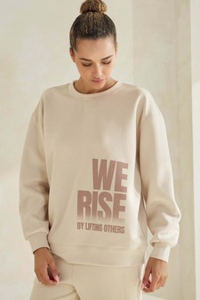 ETA 12/12/24 - Women's We Rise Ultra Comfy Pullover Sweatshirt (Open Pack) style 4