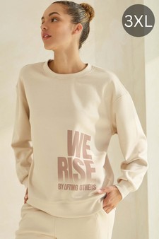 ETA 12/12/24 - Women's We Rise Ultra Comfy Pullover Sweatshirt (Open Pack)