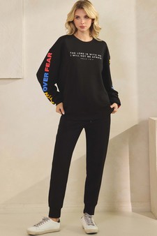 Women's Faith Over Fear Ultra Comfy Jogger Set