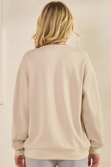 Women's Faith Over Fear Ultra Comfy Pullover Sweatshirt (Open Pack) style 3