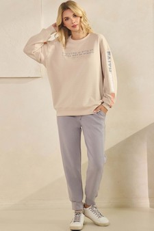 Women's Faith Over Fear Ultra Comfy Pullover Sweatshirt (Open Pack) style 5