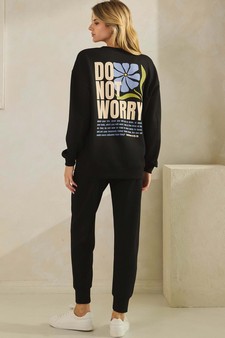 ETA 09/02/25 - Women's Do Not Worry Ultra Comfy Jogger Set
