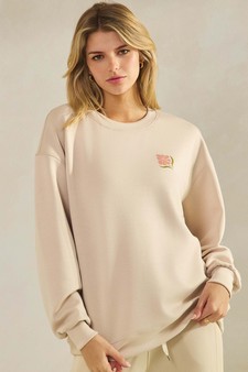 Women's Do Not Worry Ultra Comfy Pullover Sweatshirt (Open Pack) style 2
