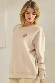 Women's Do Not Worry Ultra Comfy Pullover Sweatshirt (Open Pack) style 3