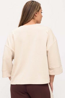 Women's Artic Snowflake Embroidered UltraComfy Top (Open Pack) style 2