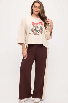 Women's Jingle Boots UltraComfy Graphic Top (Open Pack) style 5