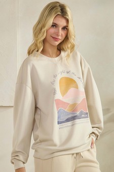 ETA 12/29/25 - Women's You are the Light of the World Ultra Comfy Pullover Sweatshirt (Open Pack) style 3