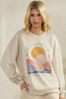 ETA 12/29/25 - Women's You are the Light of the World Ultra Comfy Pullover Sweatshirt (Open Pack)