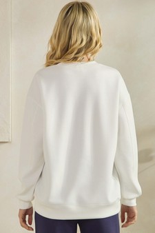 ETA 12/25/25 - Women's He is my Strength Ultra Comfy Pullover Sweatshirt (Open Pack) style 2