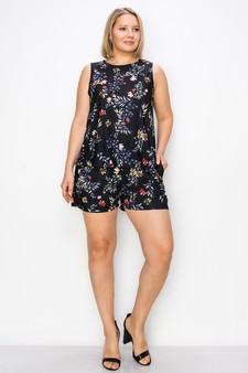 Women's Heard it From the Vine Flower Print Set style 4