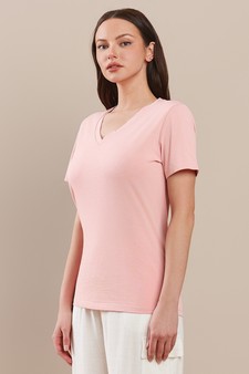 Women’s V-Neck Cotton T-shirt style 2