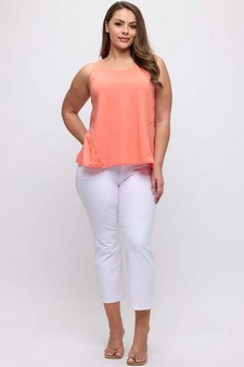 ETA 05/16/25 - The Classic Soft Cotton Raw Edge Top style 5