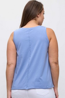 ETA 05/16/25 - The Classic Soft Cotton Raw Edge Top style 2