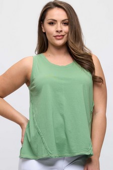 ETA 05/16/25 - The Classic Soft Cotton Raw Edge Top style 4