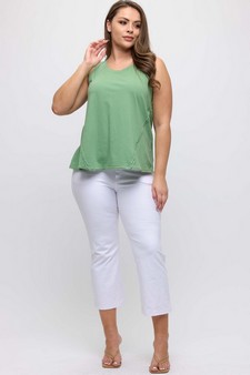 ETA 05/16/25 - The Classic Soft Cotton Raw Edge Top style 5