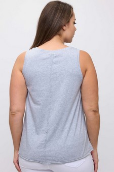 ETA 05/17/25 - The Classic Soft Cotton Raw Edge Top style 2