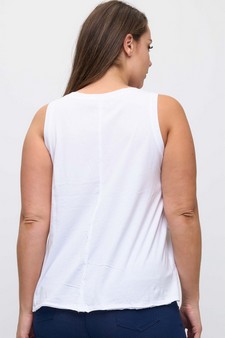 ETA 05/16/25 - The Classic Soft Cotton Raw Edge Top style 2