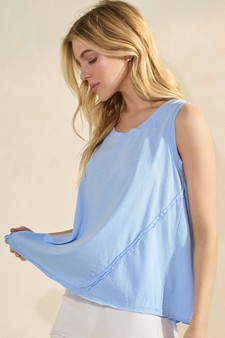 ETA 05/16/25 - The Classic Soft Cotton Raw Edge Top style 3