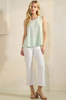 The Classic Soft Cotton Raw Edge Top style 5