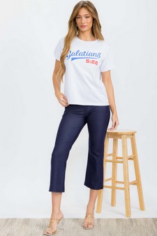 Fruit Of The Spirit Graphic Cotton T-Shirt (XXL only) style 5