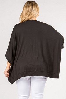 Oversized Boxy Short Sleeve Tunic Top style 3