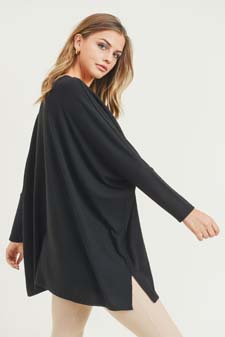 Women's Oversized Dolman Sleeve Tunic Top style 4