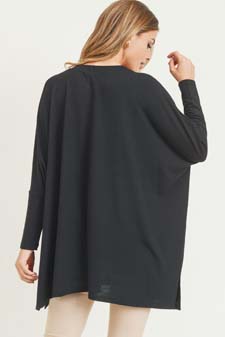 Women's Oversized Dolman Sleeve Tunic Top style 6