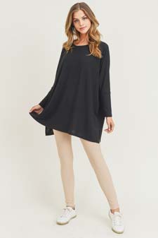 Women's Oversized Dolman Sleeve Tunic Top style 8