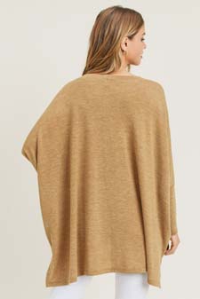 Women's Oversized Dolman Sleeve Tunic Top style 6
