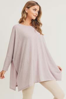 Women's Oversized Dolman Sleeve Tunic Top style 3