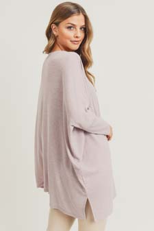 Women's Oversized Dolman Sleeve Tunic Top style 4
