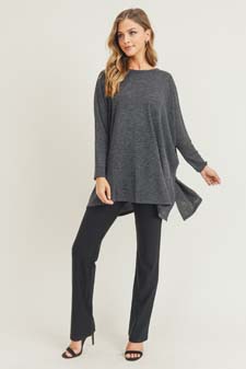 Women's Oversized Dolman Sleeve Tunic Top style 8