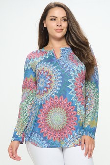 Women's Printed Tunic (XL only)