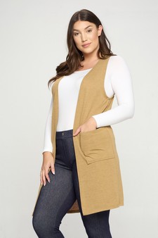Women’s Layering Essential Sleeveless Knit w/Pockets style 2