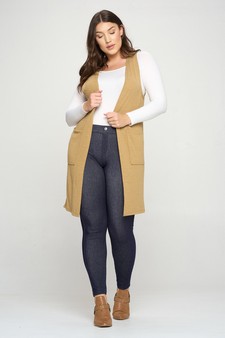 Women’s Layering Essential Sleeveless Knit w/Pockets style 4
