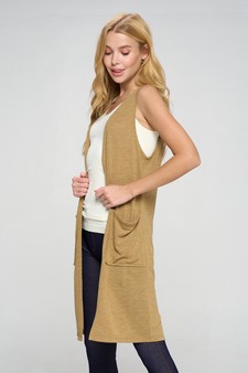 Women’s Layering Essential Sleeveless Knit w/Pockets style 2