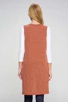 Women’s Layering Essential Sleeveless Knit w/Pockets style 3