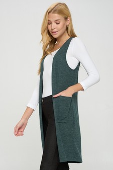 Women’s Layering Essential Sleeveless Knit w/Pockets style 2