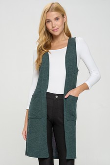 Women’s Layering Essential Sleeveless Knit w/Pockets