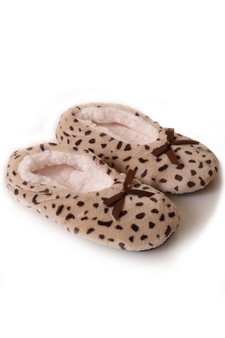 Women's Patterned Faux Sherpa Lined Slippers style 4