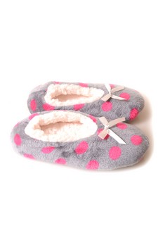 Women's Patterned Faux Sherpa Lined Slippers style 6