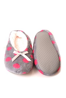 Women's Patterned Faux Sherpa Lined Slippers style 7