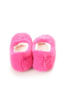 Women's Furry Snowflake Faux Sherpa Christmas Slipper Moccasins style 2