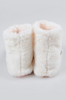 Women's Furry Reindeer Slipper Booties style 25