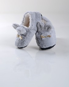 Women's Furry Bunny Faux Sherpa Slippers style 12